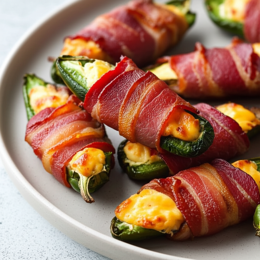 Bacon Wrapped Jalapeno Poppers image