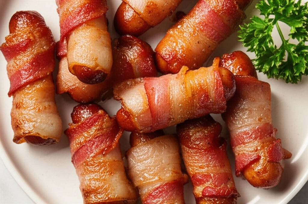Bacon Wrapped Little Boys image