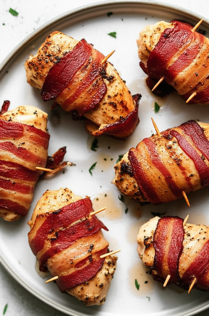 Bacon Wrapped Ranch Chicken image