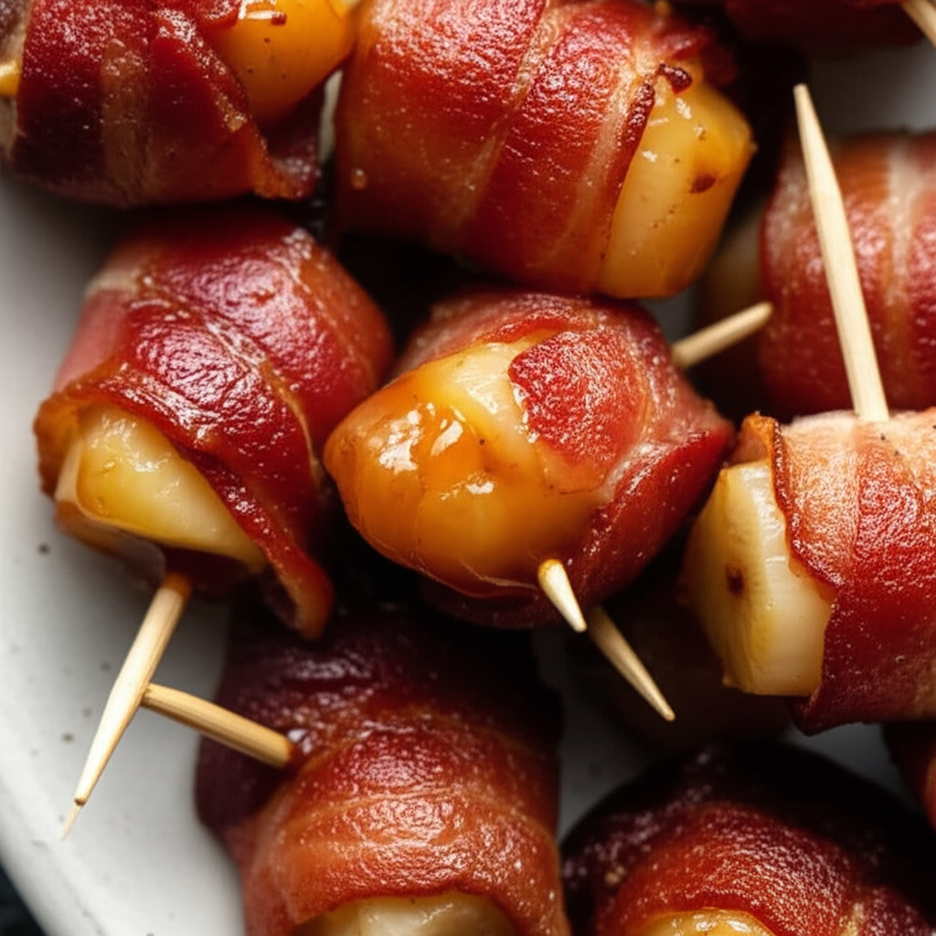 Bacon Wrapped Water Chestnuts image