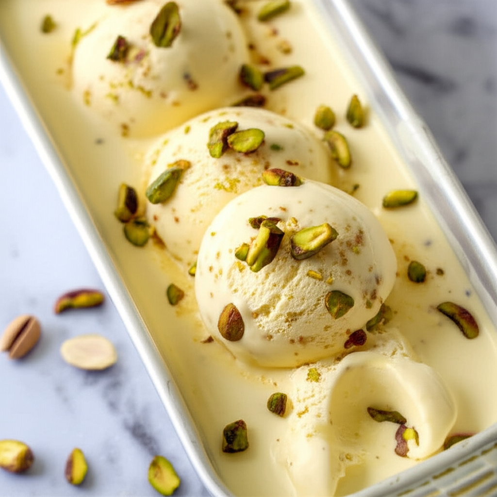 Badam Pista Kulfi Ice Cream image