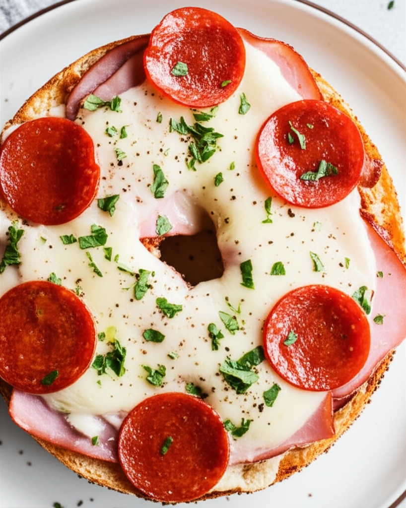 Bagel Pizza image