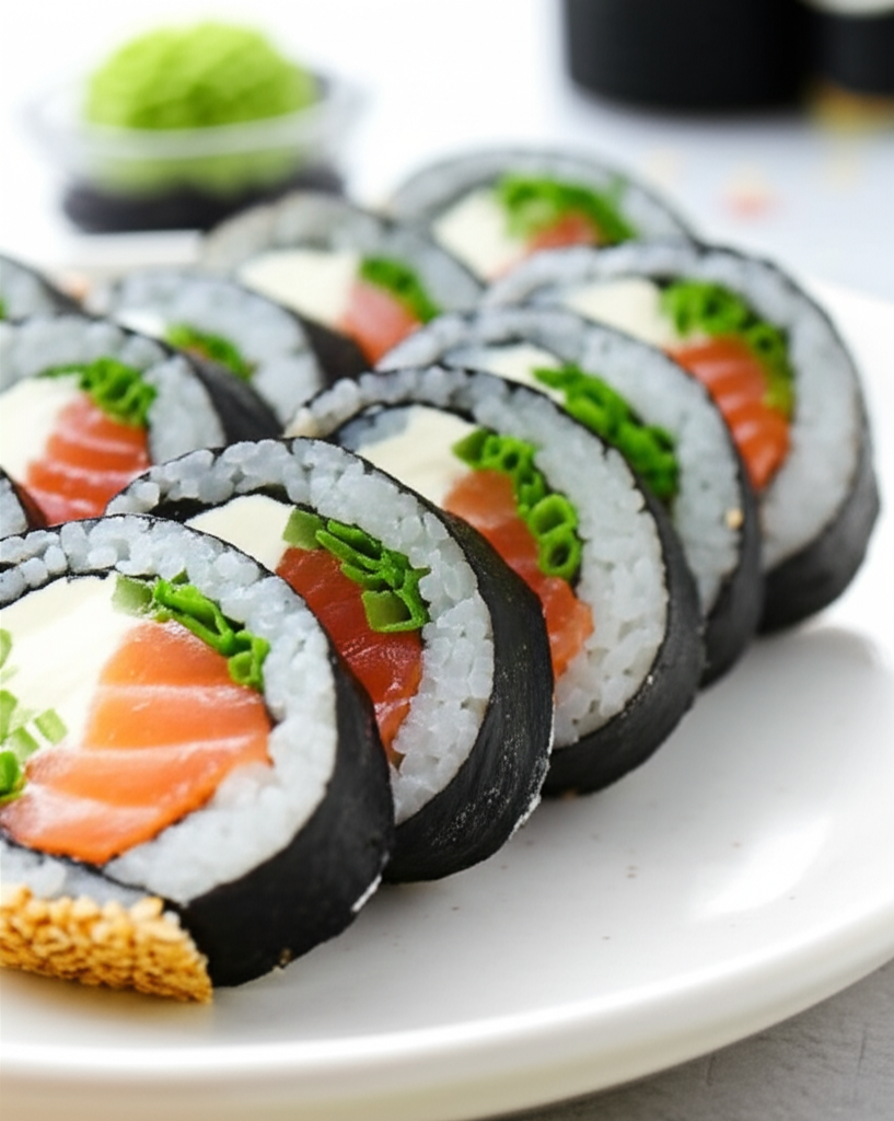 Bagel Roll Sushi image