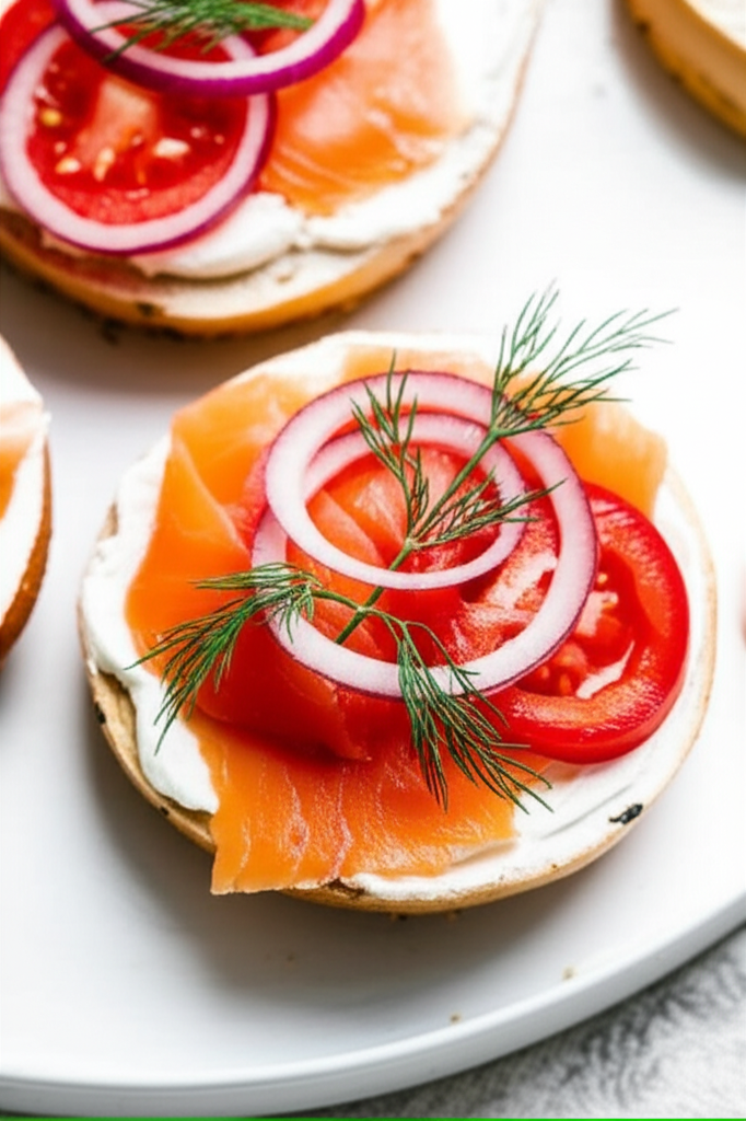 Bagel With Smoked Salmon image