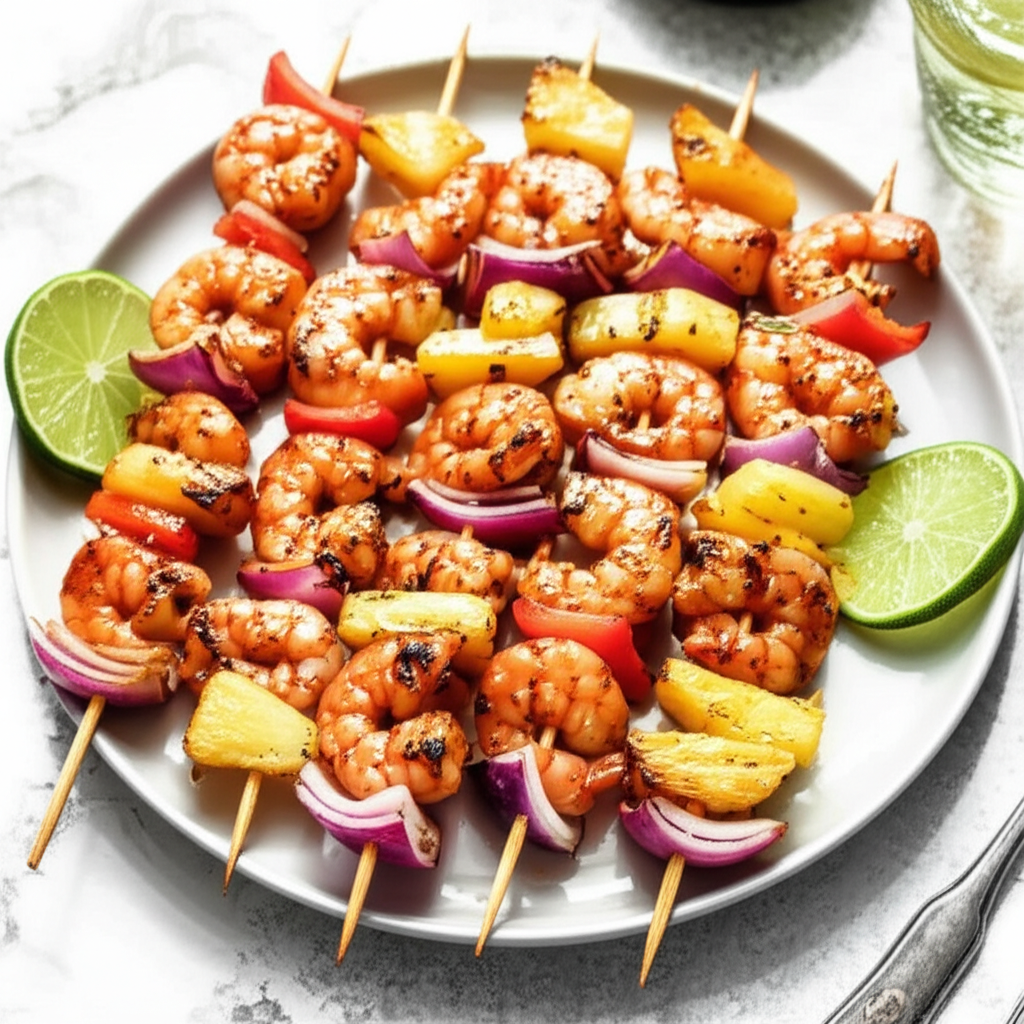Bahama Shrimp Skewers image