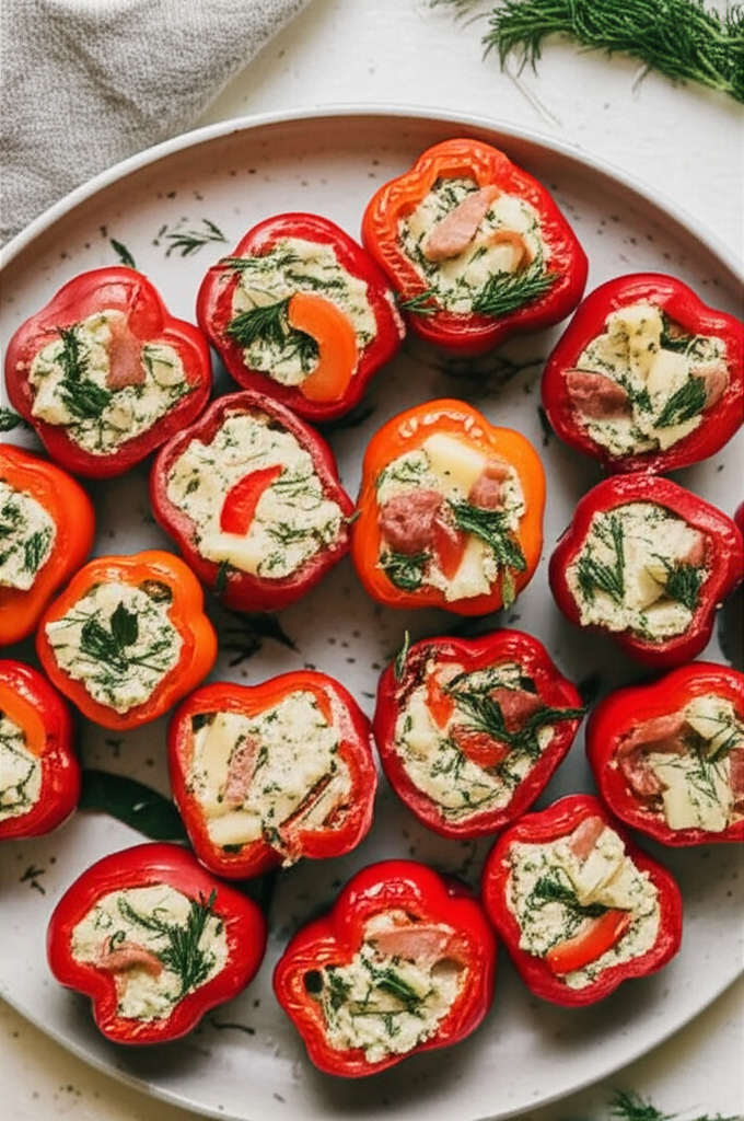 Marinated Stuffed Cherry Peppers image