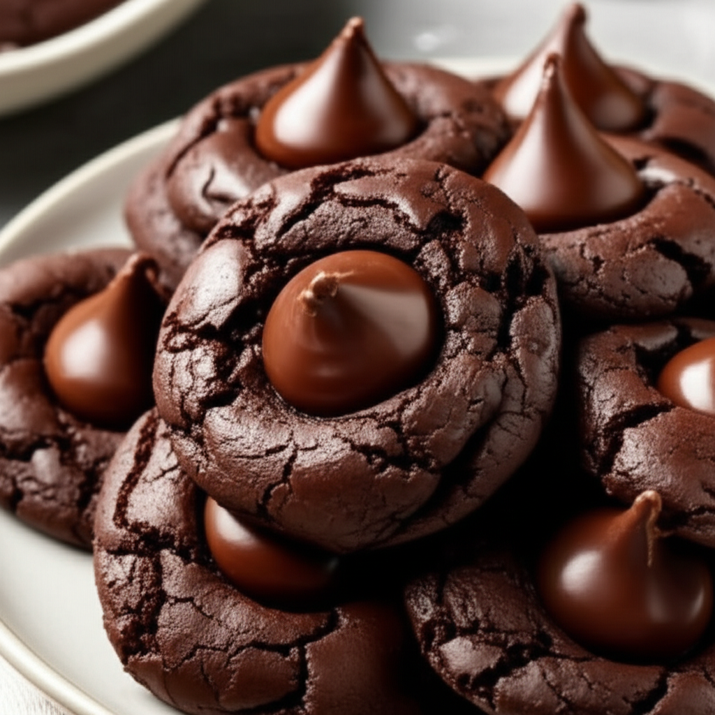 Bailey S Irish Cream Kiss Chocolate Cookies image