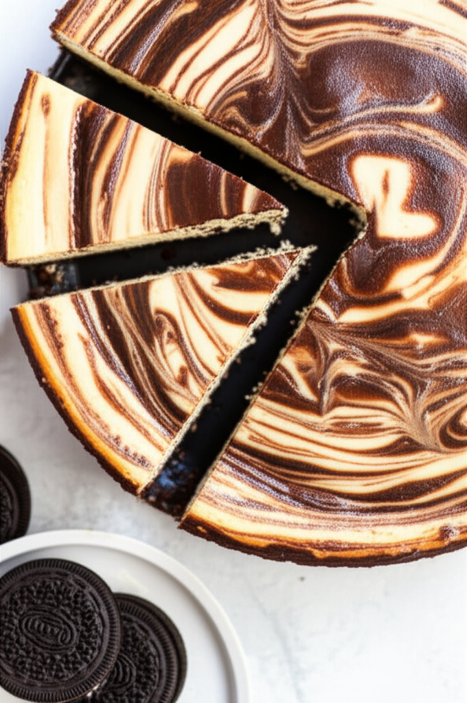 Bailey's Marbled Cheesecake image