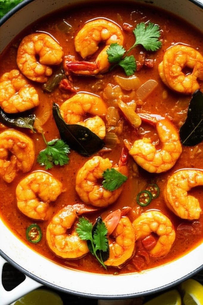 Mauritian Prawn Curry image
