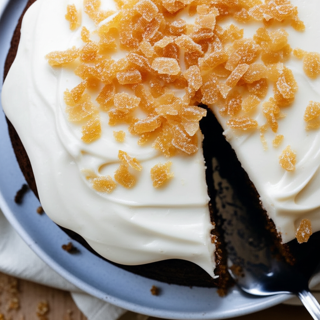 3 Ginger Gingerbread Cake image