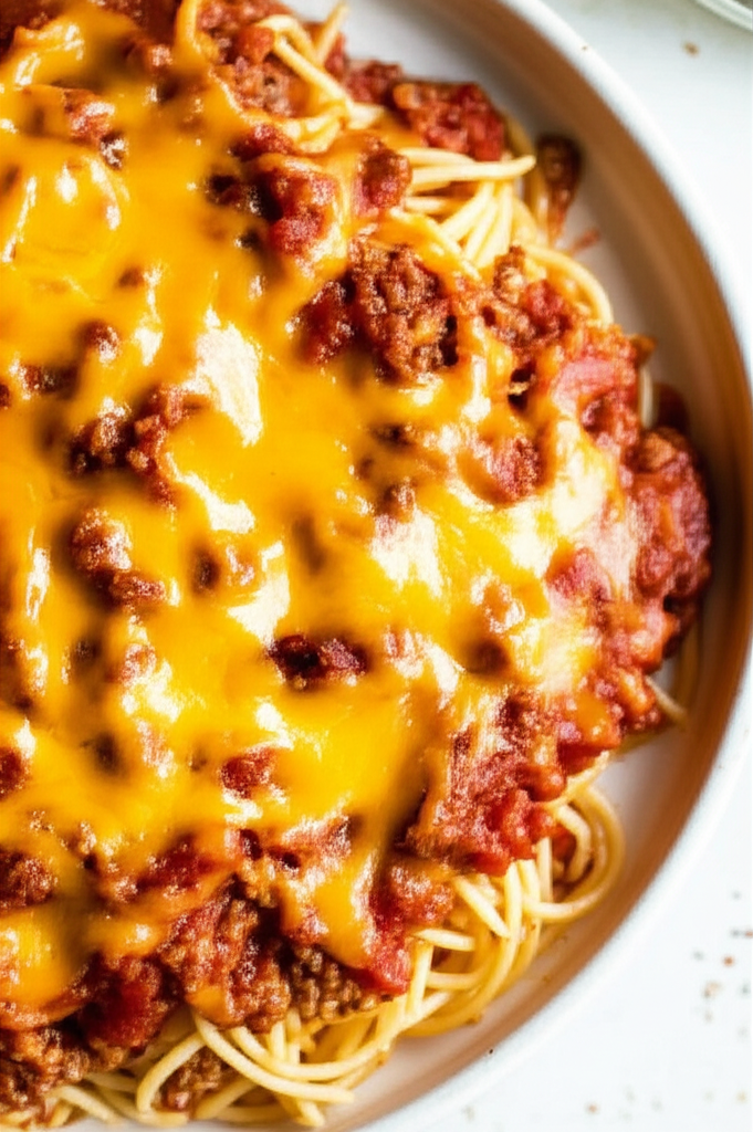 Baked American Spaghetti image