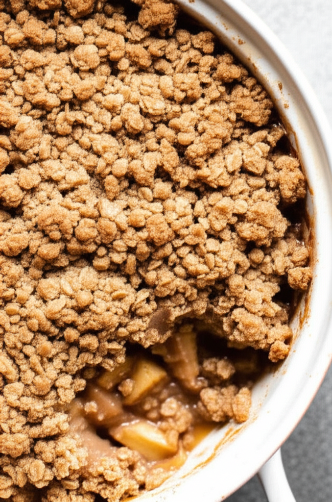 Baked Apple Crumble image