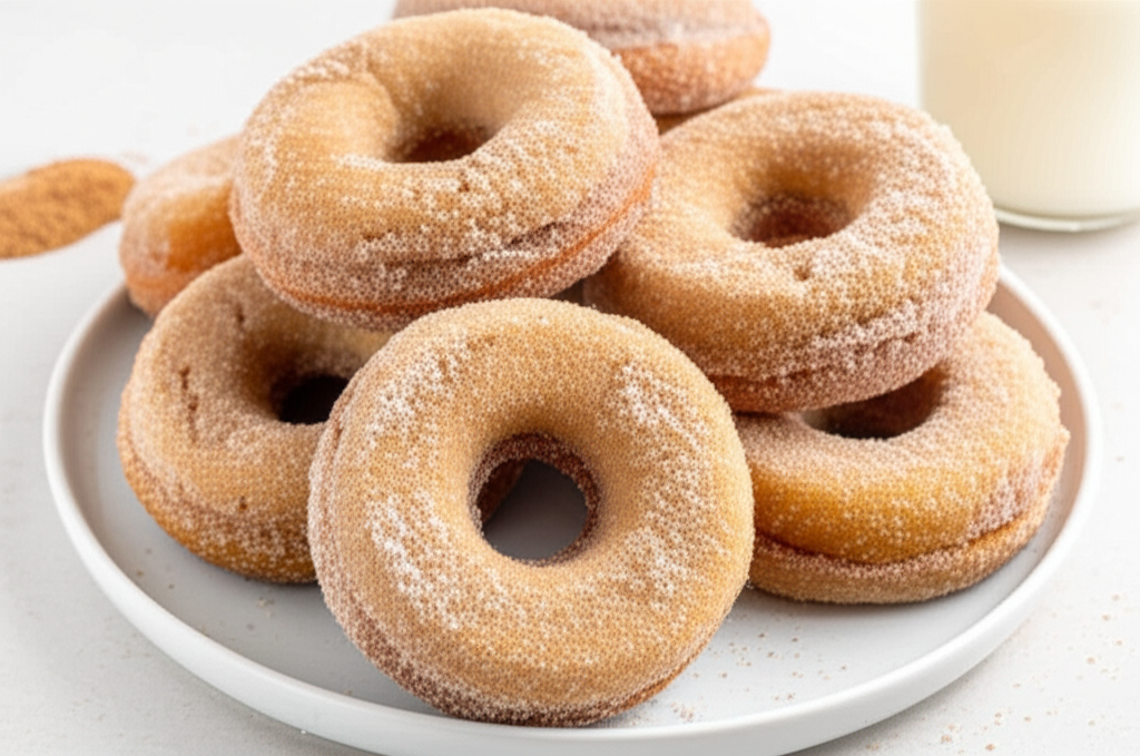Baked Apple Donuts image