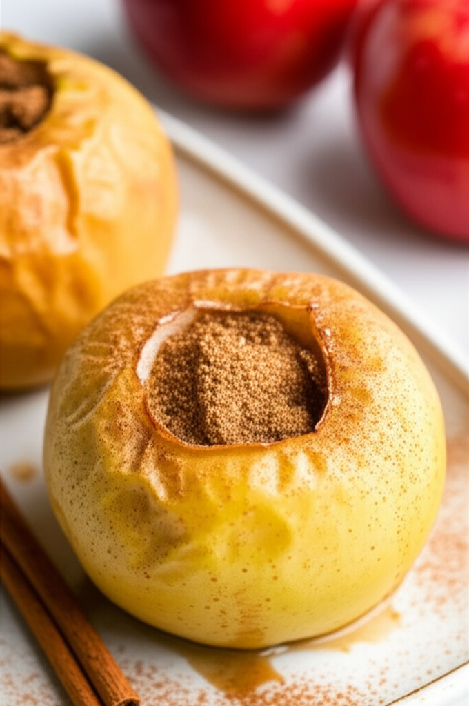 Baked Apples In Microwave image