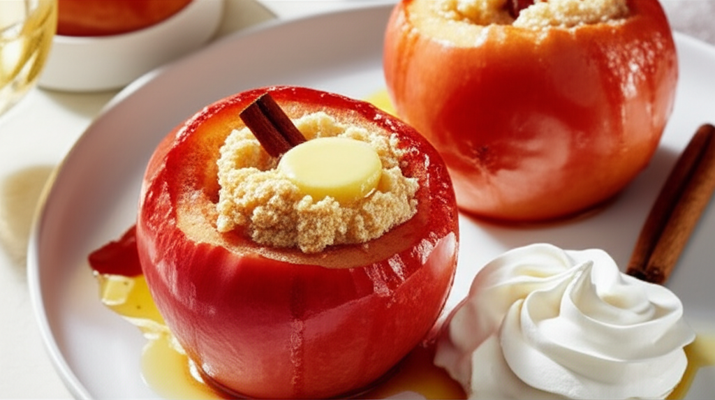 Baked Apples Stuffed With Halvah image