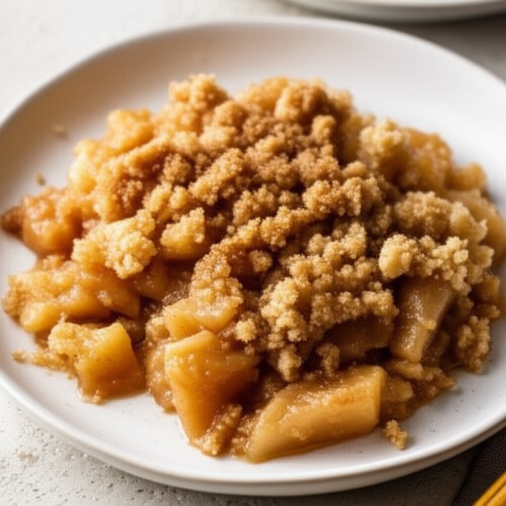 Baked Applesauce Like An Apple Crisp image