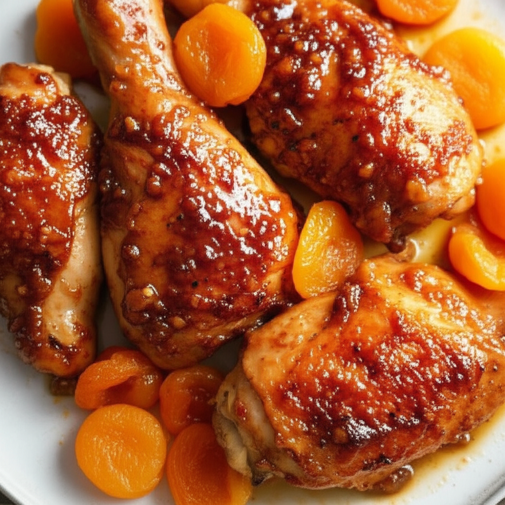 Baked Apricot Orange Chicken image
