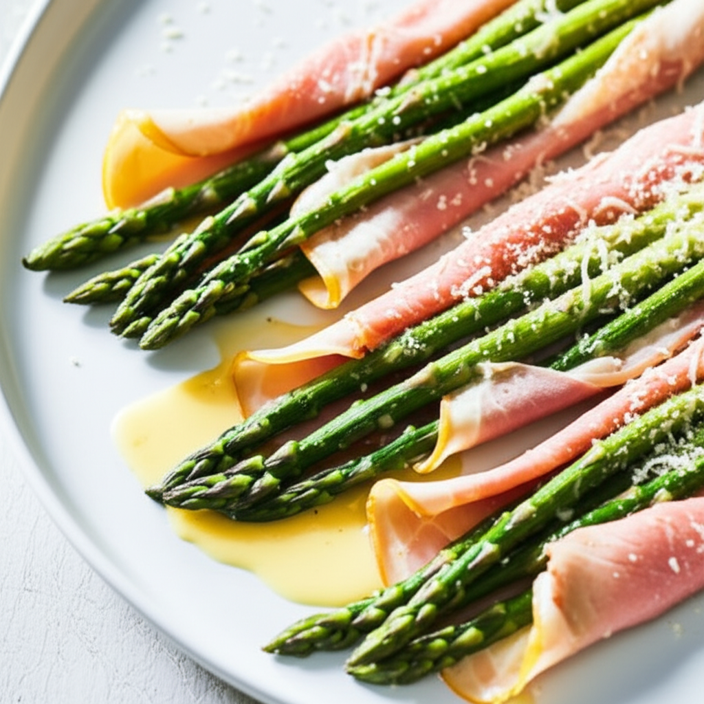 Baked Asparagus Parcels image