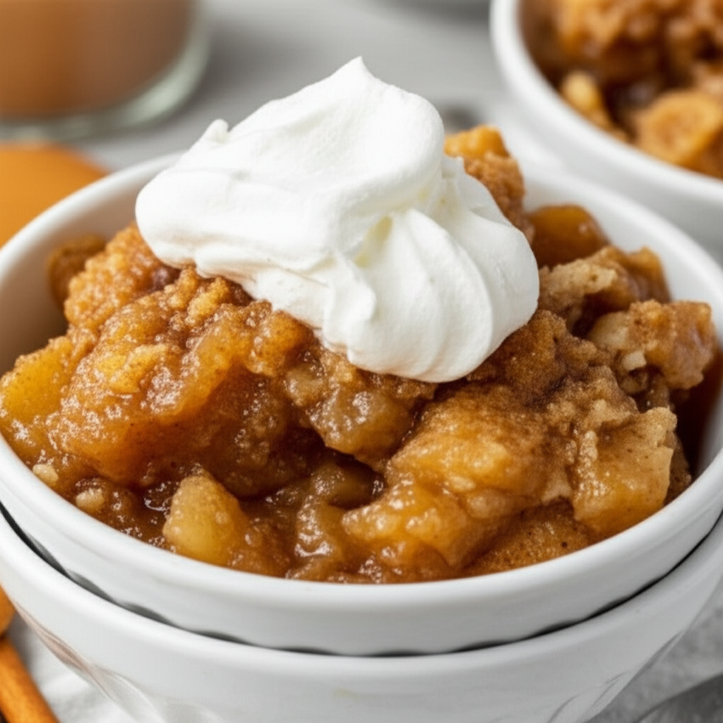 3 Minute Apple Cobbler image