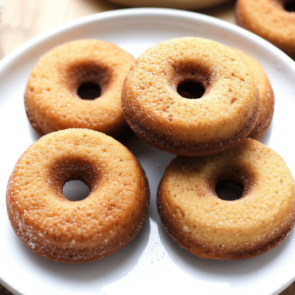Baked Banana Doughnuts image