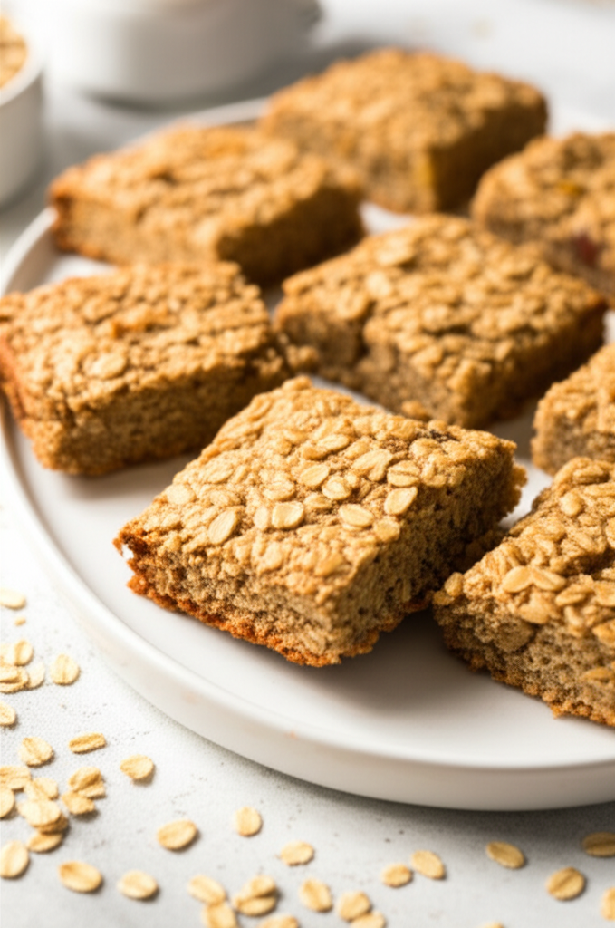 Baked Banana Oat Bars image