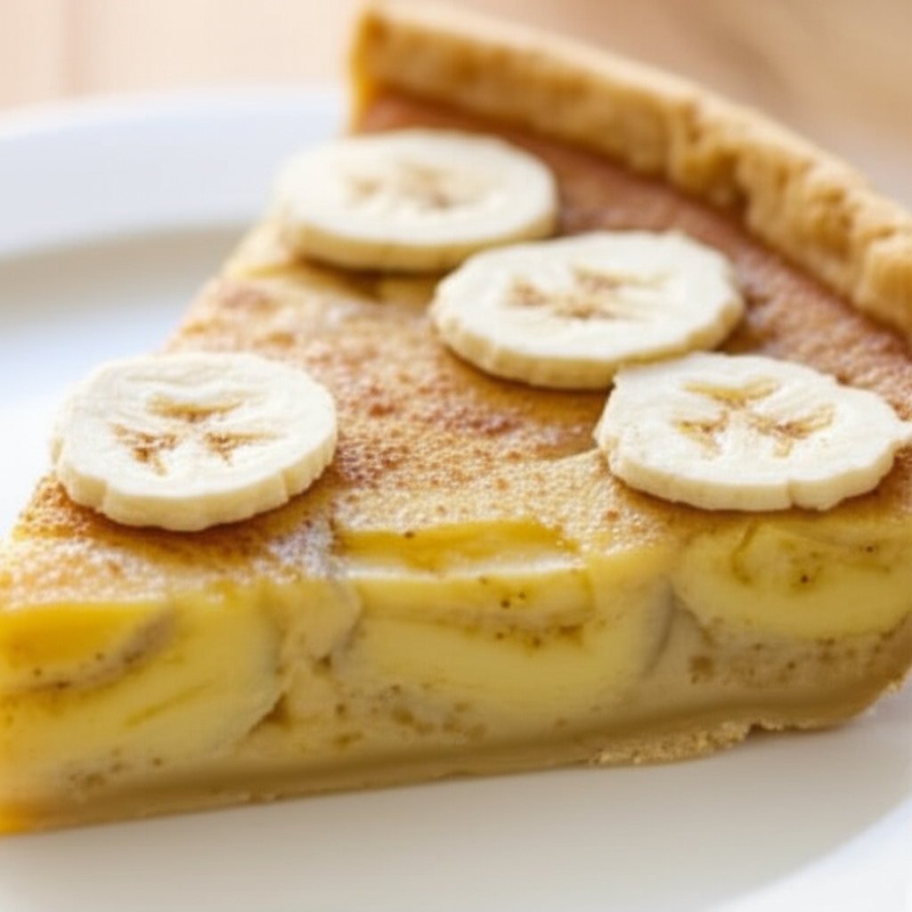 Baked Banana Pie image