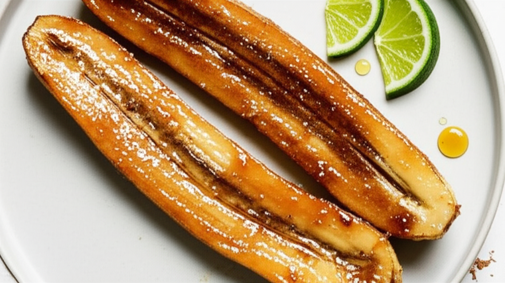 Baked Banana With Lime image