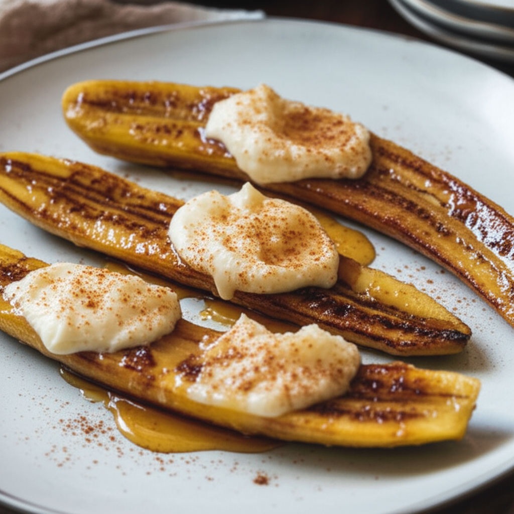 Baked Bananas With Cream Cheese image