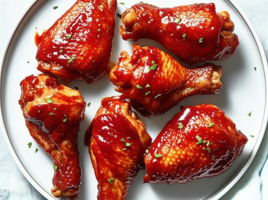 Baked Barbecue Sauce Chicken image