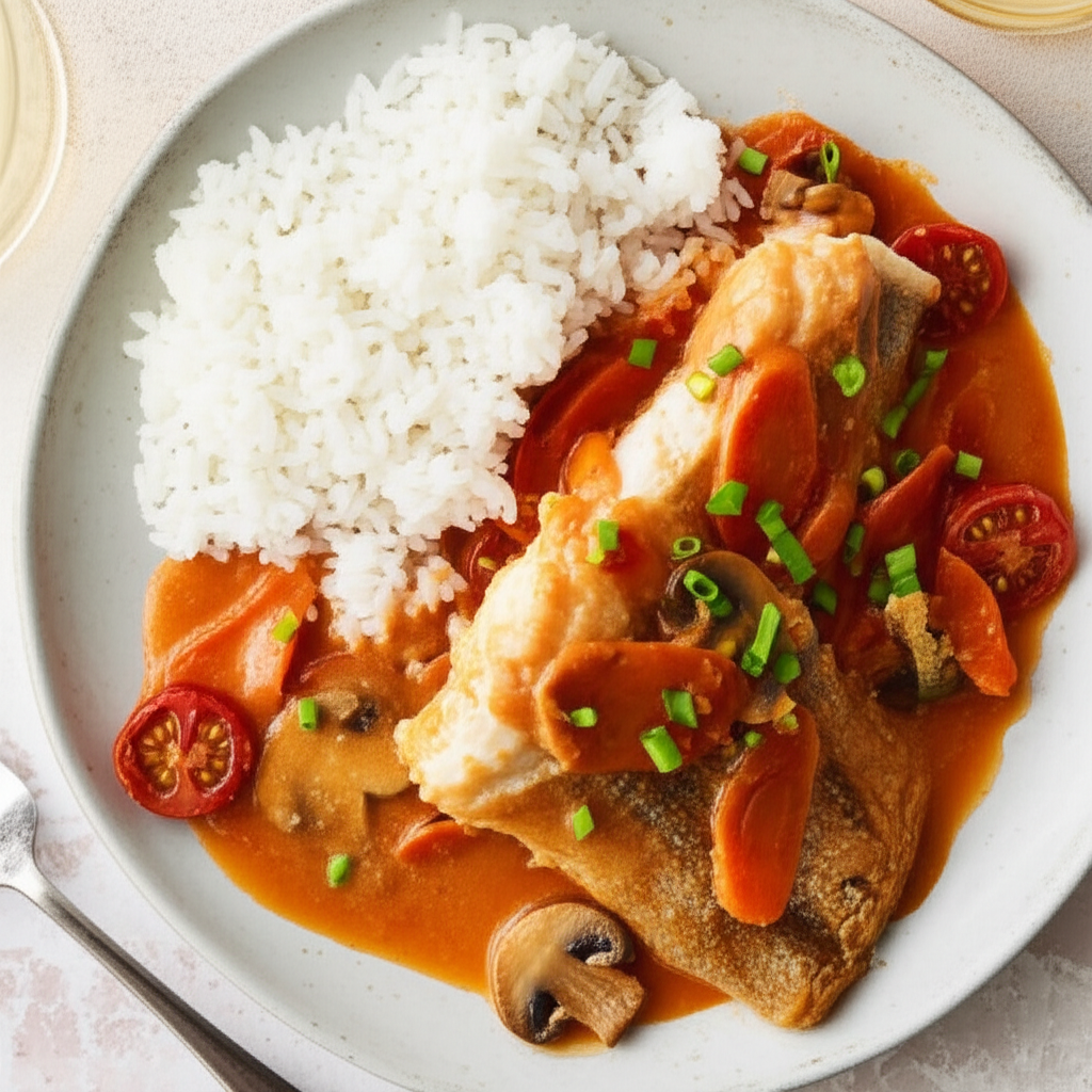 Baked Barramundi image