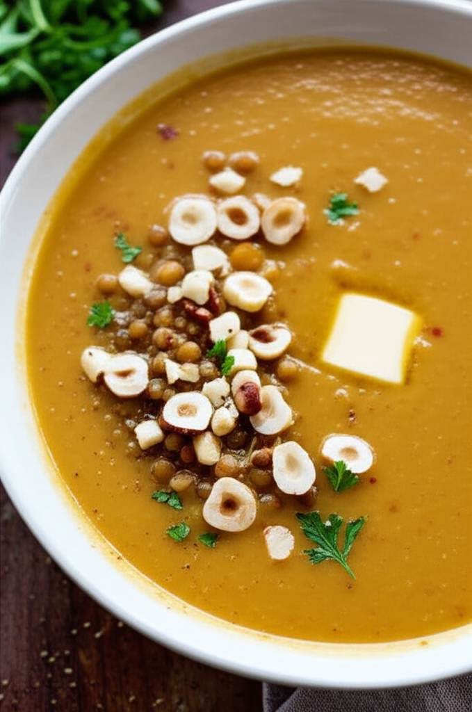 3 Peppercorn Hazelnut Soup image