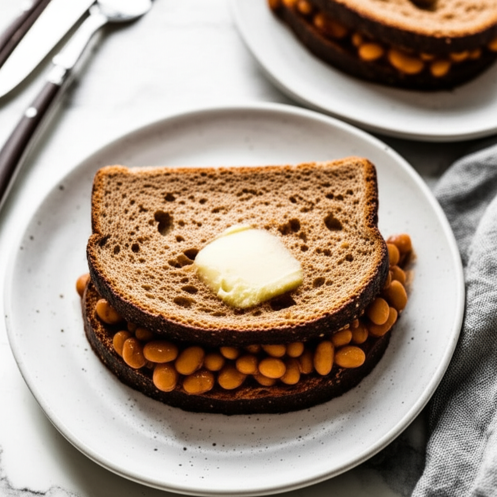 Baked Bean Sandwich image