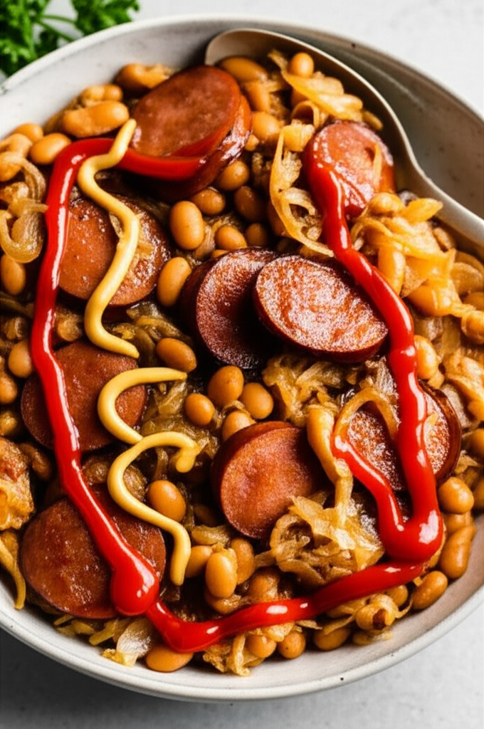 Baked Beans And Sauerkraut image