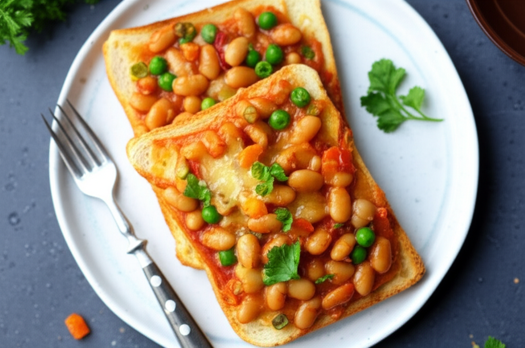 Baked Beans Toast image