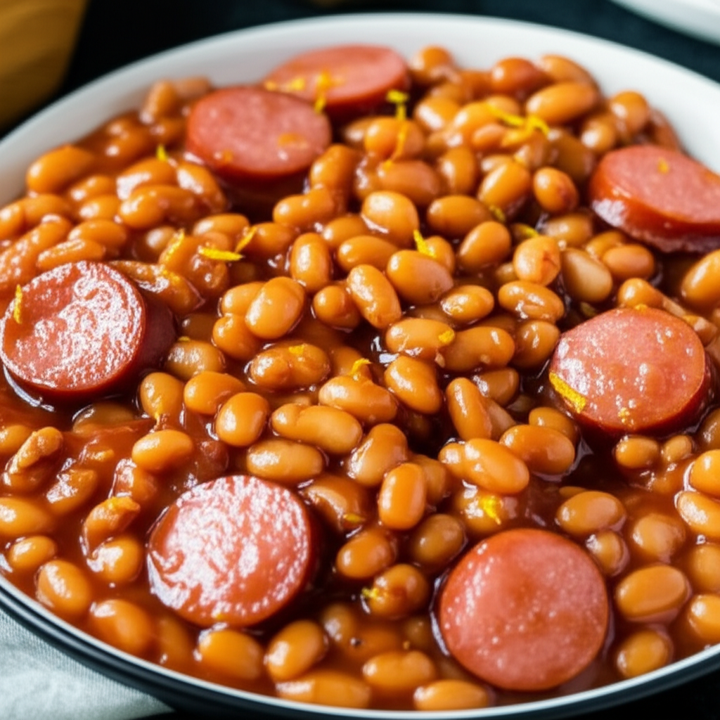 Baked Beans With A Taste Of Orange image