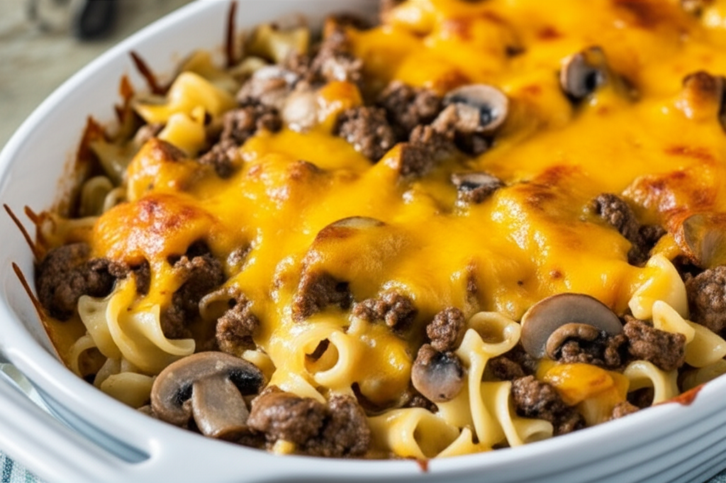 Baked Beef Stroganoff image