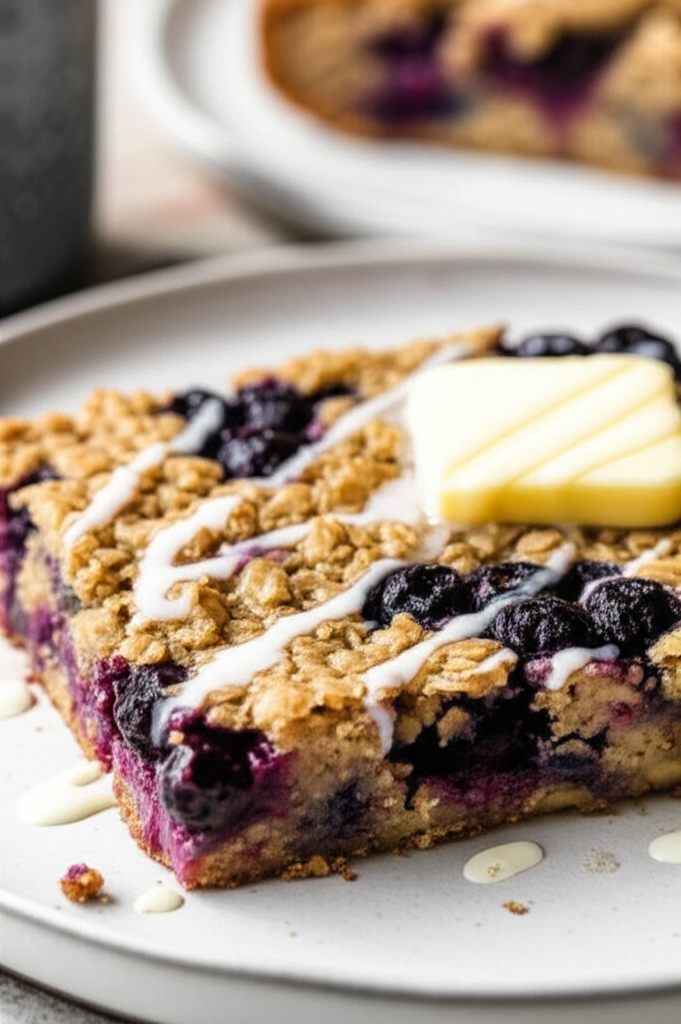 Baked Blueberry Oatmeal image