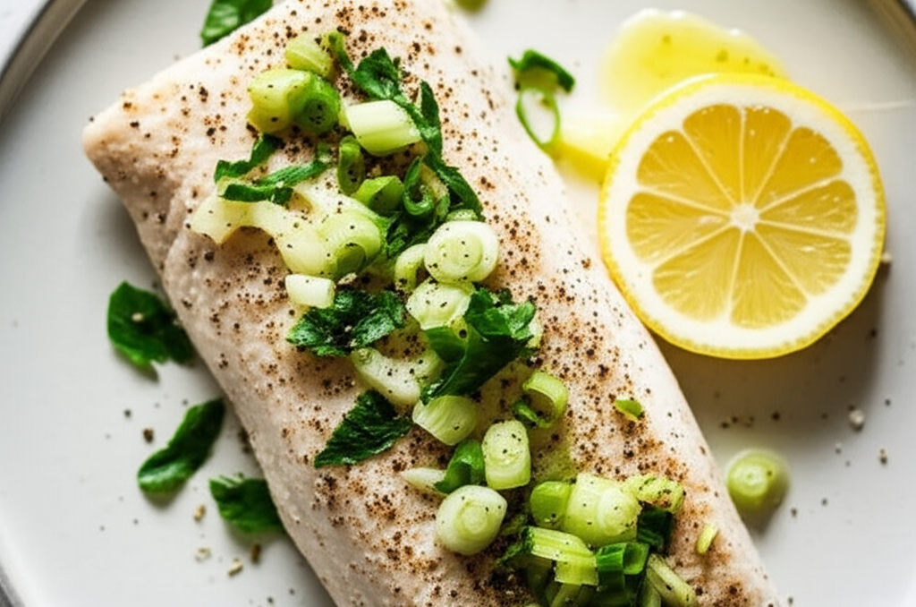 Baked Boston Bluefish image