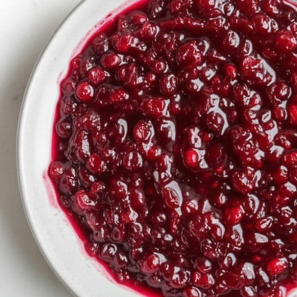 Baked Brandy Cranberry Sauce image