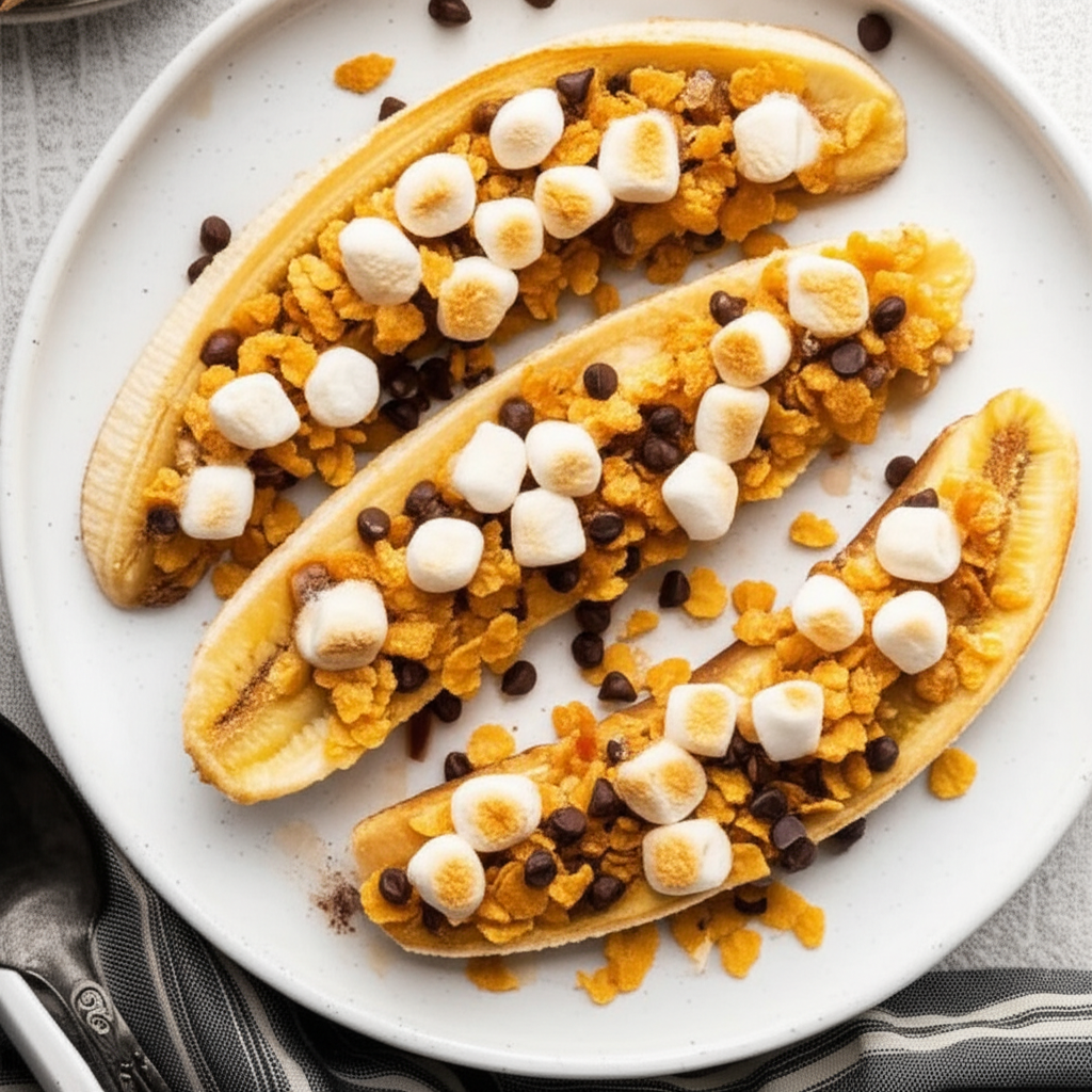 Baked Breakfast Bananas image