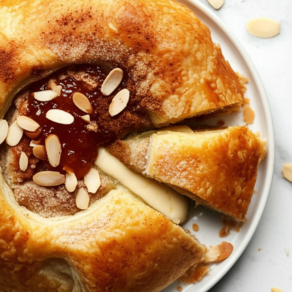 Baked Brie En Croute image