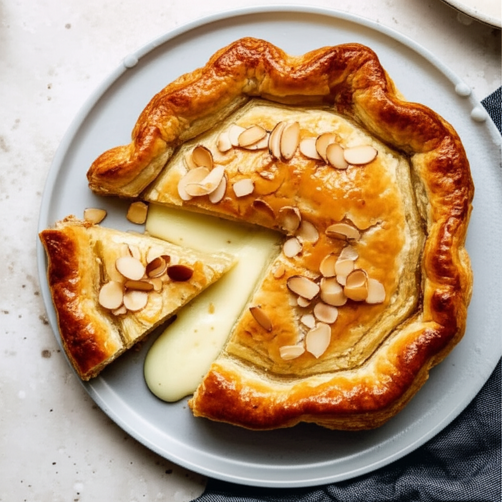 Baked Brie In Puffed Pastry image