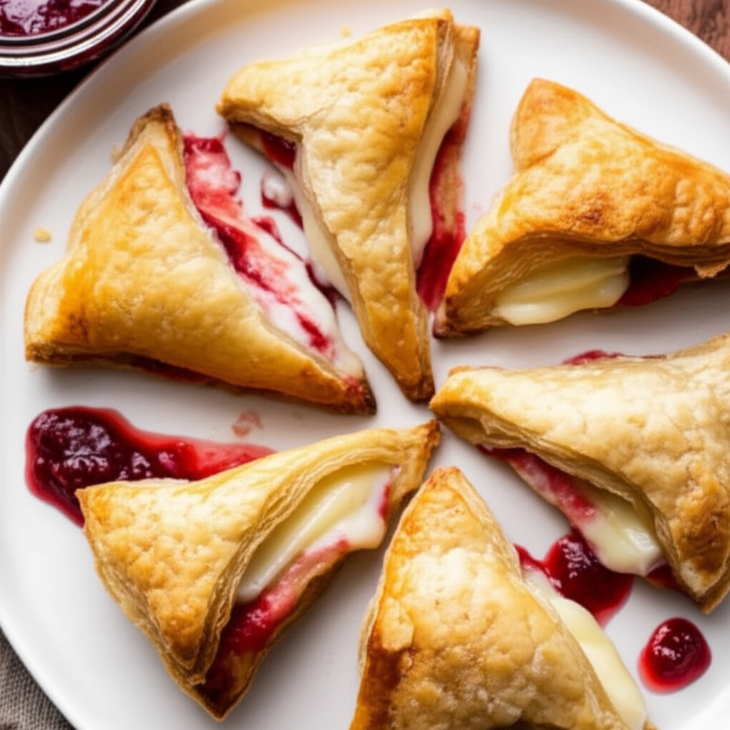 Baked Brie Wedges image