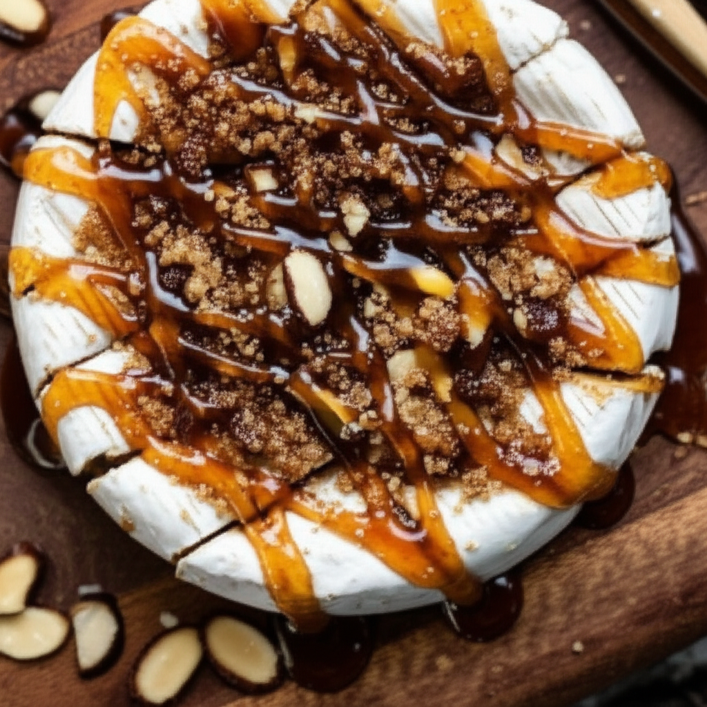 Baked Brie With Amaretto image
