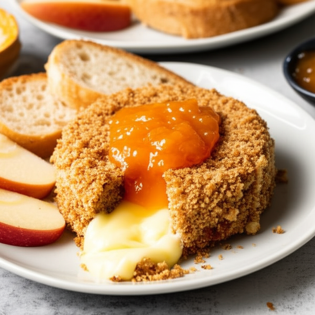 Baked Brie With Macadamia Nuts image