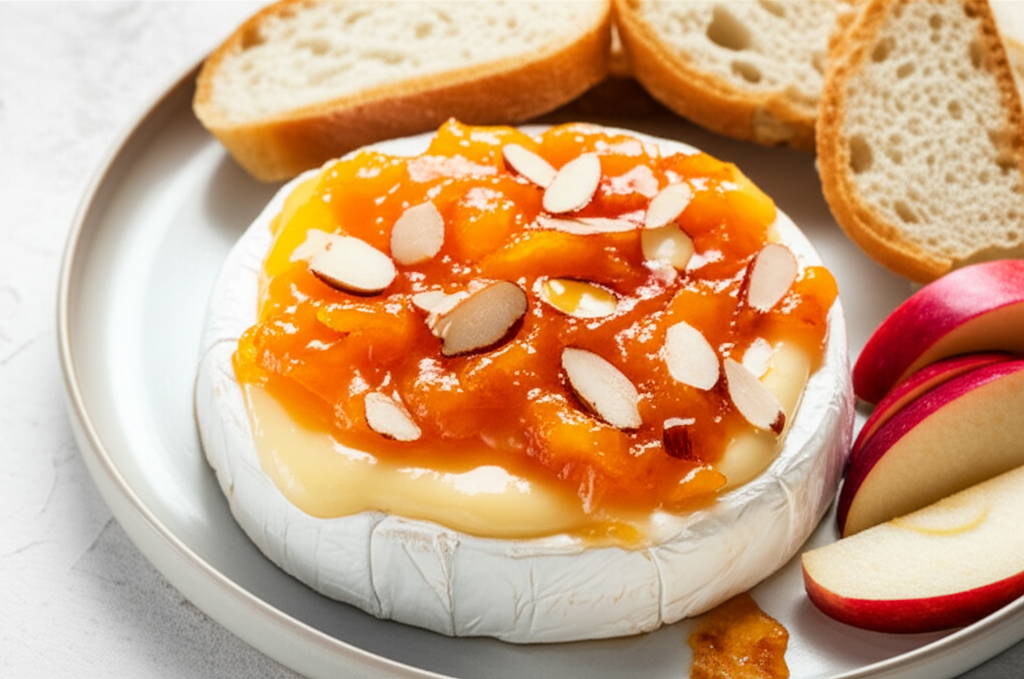 Baked Brie With Mango Chutney image