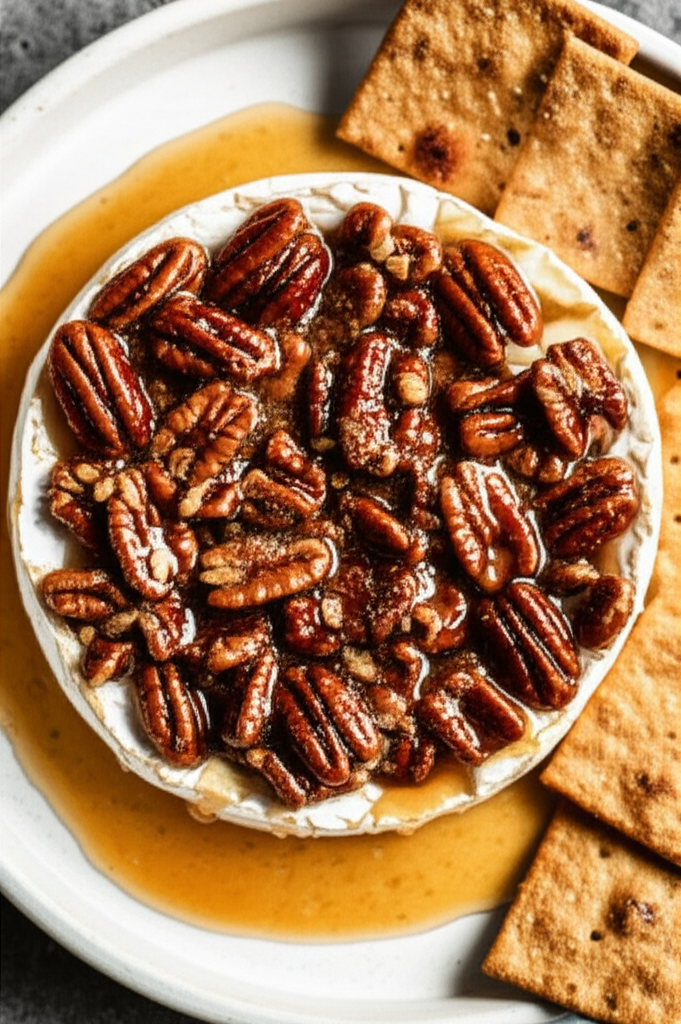 Baked Brie With Pecans image