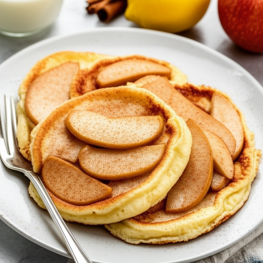 Blepandekager Danish Apple Pancakes image