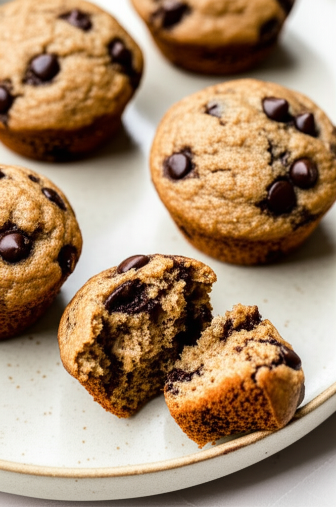 Mini Banana Chocolate Chip Muffins image