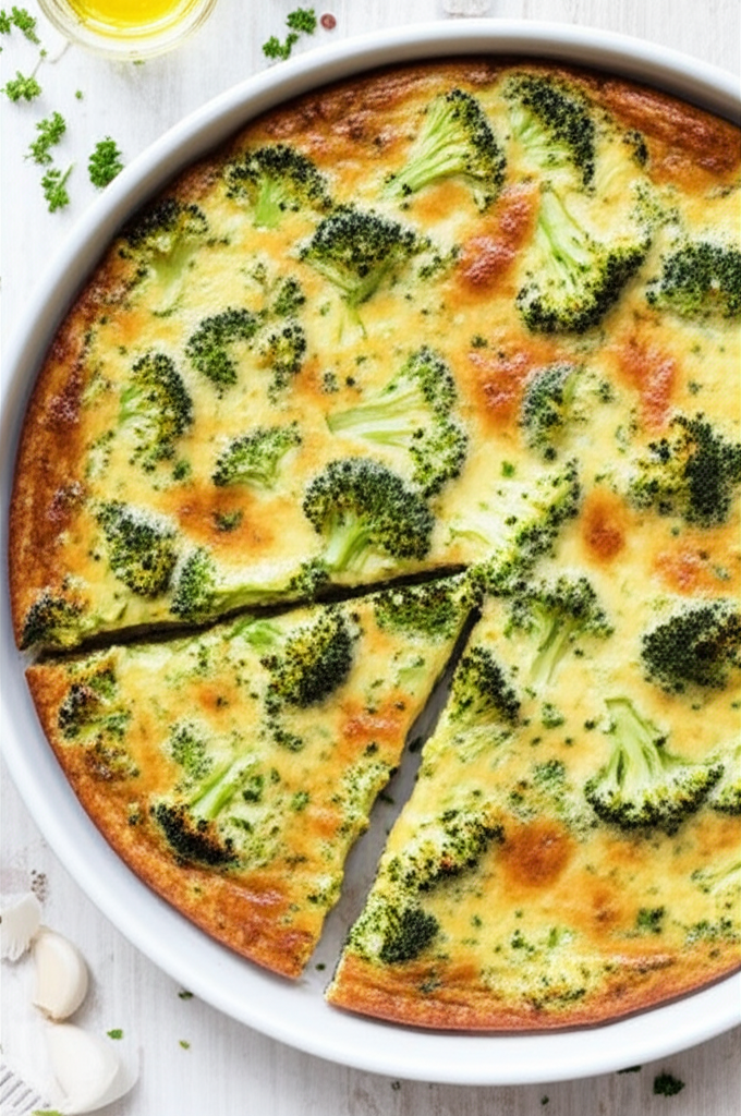 Baked Broccoli Frittata image